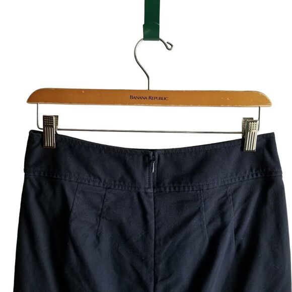 Banana Republic Navy Blue Pencil Skinny Skirt Size 4  7 0266 - Picture 4 of 8